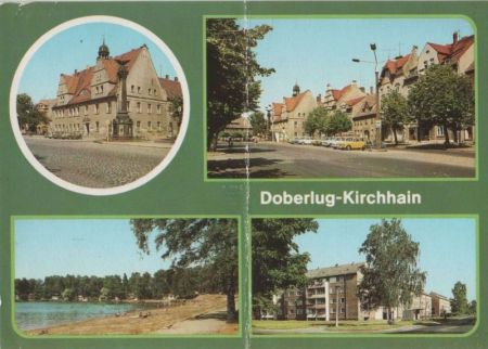 Doberlug-Kirchhain - u.a. Rathaus - 1991 Doberlug-Kirchhain - u.a. Rathaus - 1991