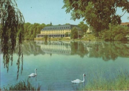 Bad Salzungen - Kurhaus am Burgsee - 1976 Bad Salzungen - Kurhaus am Burgsee - 1976