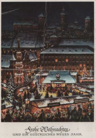 Nürnberg - Christkindles-Markt - ca. 1965 Nürnberg - Christkindles-Markt - ca. 1965