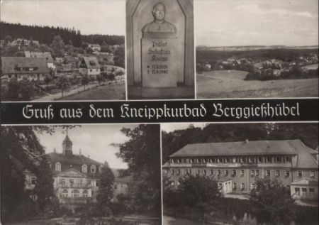 Berggießhübel - 5 Teilbilder - 1970 Berggießhübel - 5 Teilbilder - 1970