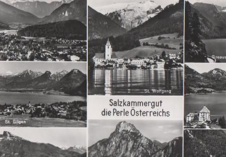 Österreich - Salzkammergut u.a. Mondsee u. Hallstadt - 1958 Österreich - Salzkammergut u.a. Mondsee u. Hallstadt - 1958