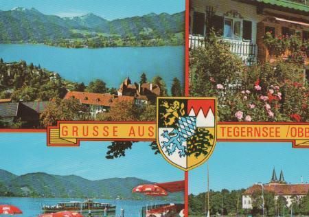 Grüsse aus Tegernsee - ca. 1985 Grüsse aus Tegernsee - ca. 1985