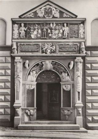 Gera - Rathausportal - ca. 1975 Gera - Rathausportal - ca. 1975