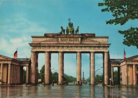 Berlin-Mitte, Brandenburger Tor - 1988 Berlin-Mitte, Brandenburger Tor - 1988