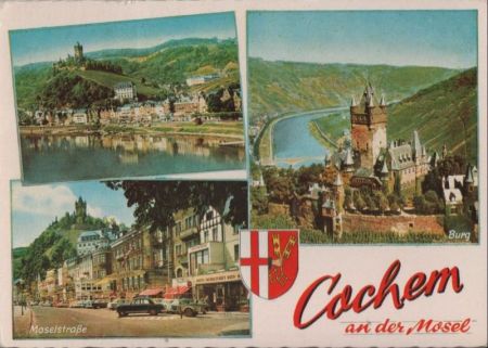 Cochem - u.a. Moselstraße - ca. 1970 Cochem - u.a. Moselstraße - ca. 1970