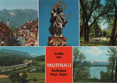 Murnau - u.a. im Seidl-Park - 1982 Murnau - u.a. im Seidl-Park - 1982