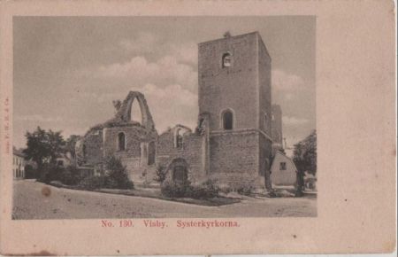 Schweden - Visby - Systerkyrkorna - ca. 1935 Schweden - Visby - Systerkyrkorna - ca. 1935