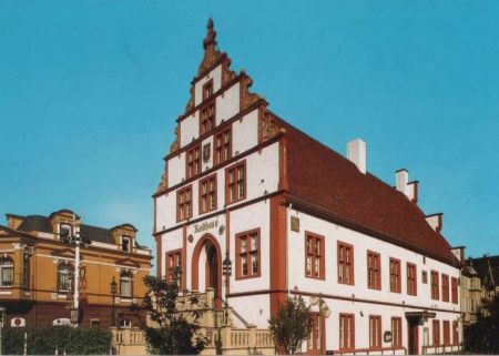 Bad Salzuflen - Historisches Rathaus - ca. 1980 Bad Salzuflen - Historisches Rathaus - ca. 1980