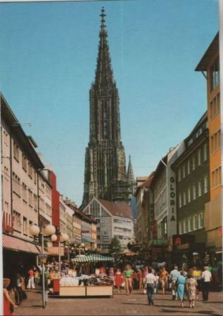 Ulm - Fußgängerzone - ca. 1985 Ulm - Fußgängerzone - ca. 1985