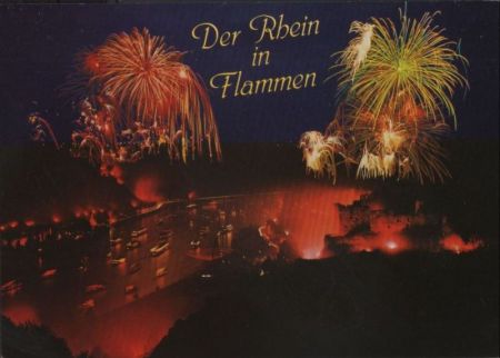 St. Goarshausen - St. Goar - Rhein in Flammen - ca. 1995 St. Goarshausen - St. Goar - Rhein in Flammen - ca. 1995