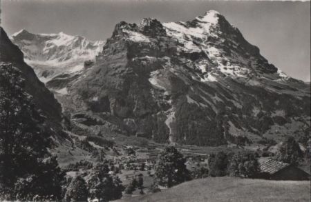 Schweiz - Grindelwald - Eiger, Flescherwand - ca. 1960 Schweiz - Grindelwald - Eiger, Flescherwand - ca. 1960