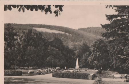 Friedrichroda - Kurpark - ca. 1935 Friedrichroda - Kurpark - ca. 1935