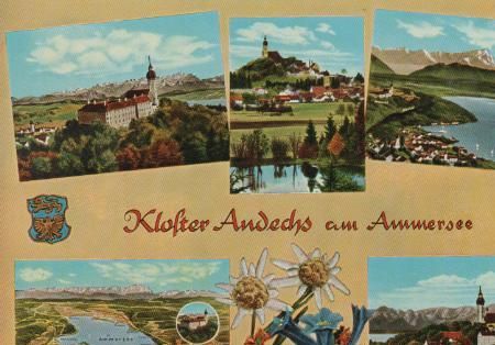 Kloster Andechs am Ammersee - ca. 1975 Kloster Andechs am Ammersee - ca. 1975