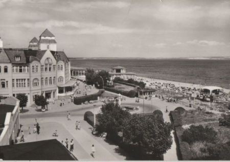 Binz - Promenaden am Strand - 1985 Binz - Promenaden am Strand - 1985