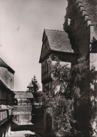 Jagsthausen - Götzenburg, Burghof - ca. 1965 Jagsthausen - Götzenburg, Burghof - ca. 1965
