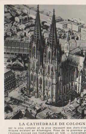 Köln - La Cathedrale de Cologne - ca. 1960 Köln - La Cathedrale de Cologne - ca. 1960