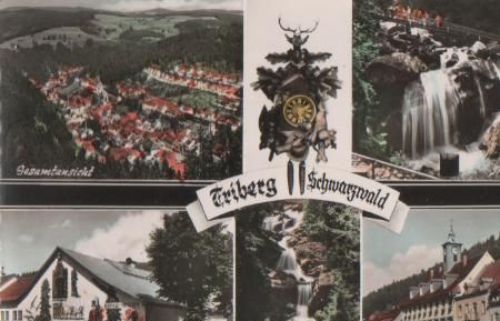 Triberg u.a. Museum und Rathaus - ca. 1965 Triberg u.a. Museum und Rathaus - ca. 1965