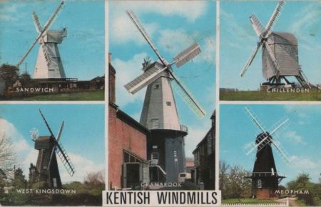 Großbritannien - Kent - Kentish Windmills - 1986 Großbritannien - Kent - Kentish Windmills - 1986