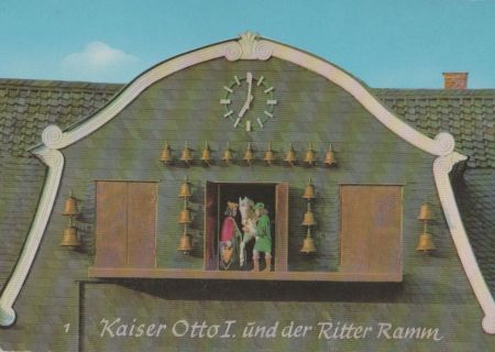 Goslar - Glockenspiel am Marktplatz - ca. 1970 Goslar - Glockenspiel am Marktplatz - ca. 1970
