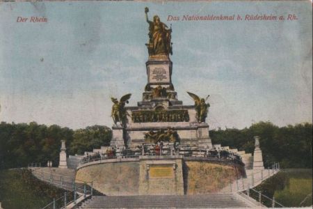Niederwalddenkmal - ca. 1920 Niederwalddenkmal - ca. 1920