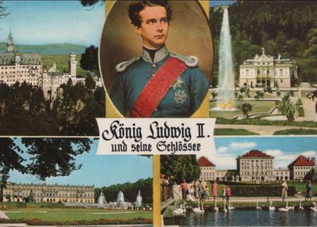 Bayern - Schlösser von König Ludwig II. - ca. 1980 Bayern - Schlösser von König Ludwig II. - ca. 1980