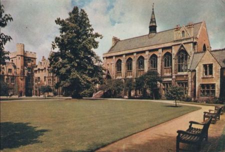 Großbritannien - Oxford - Hall Belliol College - 1966 Großbritannien - Oxford - Hall Belliol College - 1966