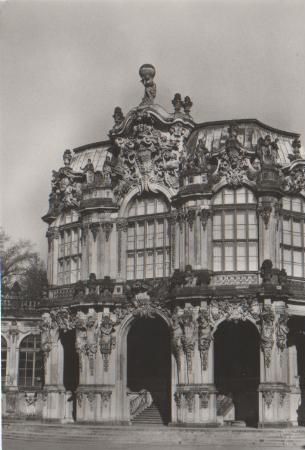 Dresden - Zwinger, Waldpavillon - 1988 Dresden - Zwinger, Waldpavillon - 1988
