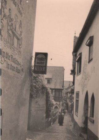 Rüdesheim - Dosselmüller Keller - ca. 1955 Rüdesheim - Dosselmüller Keller - ca. 1955