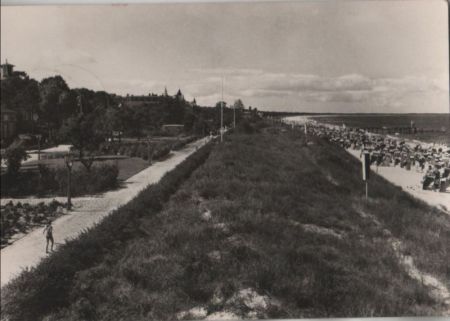 Zinnowitz - Promenade am Strand - 1968 Zinnowitz - Promenade am Strand - 1968