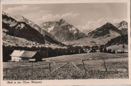 Österreich - Kleines Walsertal - ca. 1960 Österreich - Kleines Walsertal - ca. 1960