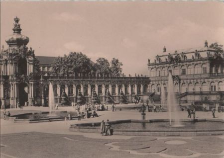 Dresden - Zwinger, Kranentor - 1960 Dresden - Zwinger, Kranentor - 1960