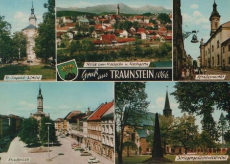 Traunstein - u.a. Stadtplatz - 1963 Traunstein - u.a. Stadtplatz - 1963
