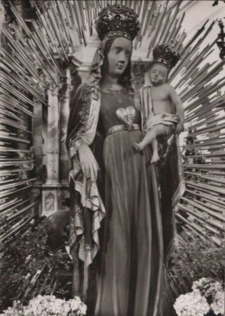 Zwiefalten - Münster, Gotische Madonna - ca. 1960 Zwiefalten - Münster, Gotische Madonna - ca. 1960