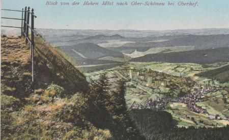 Oberhof - Ober-Schönau bei Obernhof - ca. 1955 Oberhof - Ober-Schönau bei Obernhof - ca. 1955