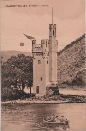 Bingen - Mäuseturm - ca. 1935 Bingen - Mäuseturm - ca. 1935