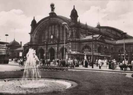Frankfurt Main - Hauptbahnhof - ca. 1965 Frankfurt Main - Hauptbahnhof - ca. 1965
