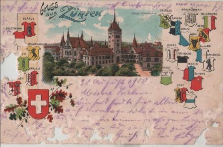Schweiz - Zürich - Schweiz. Landesmuseum - 1900 Schweiz - Zürich - Schweiz. Landesmuseum - 1900