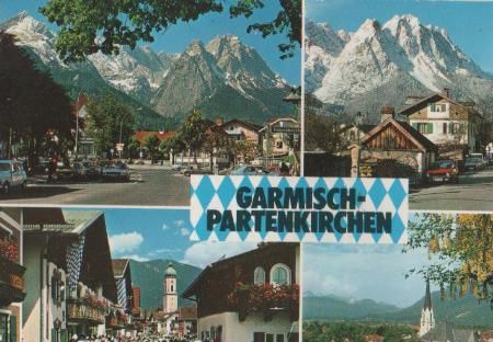 Garmisch-Partenkirchen u.a. Marienplatz - 1981 Garmisch-Partenkirchen u.a. Marienplatz - 1981