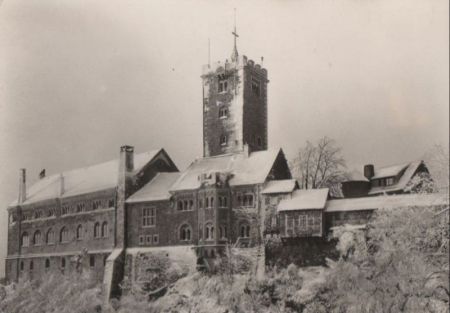Eisenach - Wartburg im Winter - 1974 Eisenach - Wartburg im Winter - 1974