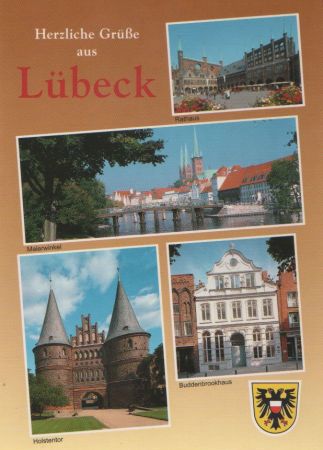 Lübeck - u.a. Rathaus - ca. 1995 Lübeck - u.a. Rathaus - ca. 1995