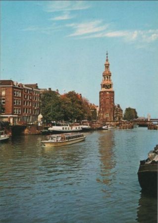 Niederlande - Amsterdam - Montelbaanstoren - ca. 1980 Niederlande - Amsterdam - Montelbaanstoren - ca. 1980