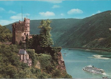 Kaub, Burg Gutenfels - ca. 1980 Kaub, Burg Gutenfels - ca. 1980