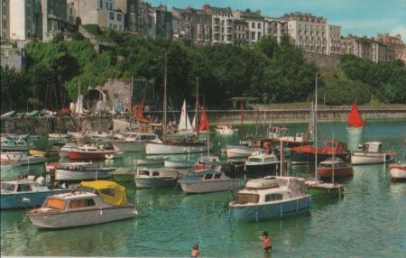 Großbritannien - Tenby - The harbour - 1984 Großbritannien - Tenby - The harbour - 1984