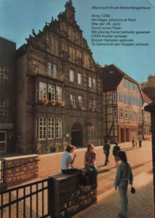 Hameln - Rattenfängerhaus - 1980 Hameln - Rattenfängerhaus - 1980