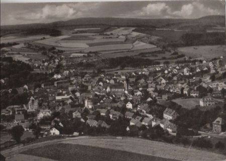Bad Salzschlirf - Luftbild - ca. 1960 Bad Salzschlirf - Luftbild - ca. 1960