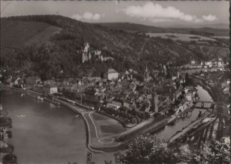 Wertheim - mit Taubermündung - 1962 Wertheim - mit Taubermündung - 1962