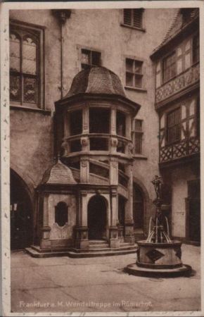 Frankfurt Main - Wendeltrppe im Römerhof - 1935 Frankfurt Main - Wendeltrppe im Römerhof - 1935