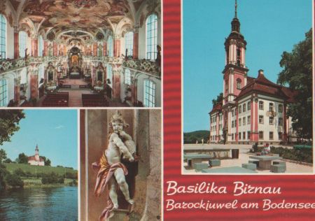 Uhldingen-Mühlhofen, Birnau - Basilika - ca. 1980 Uhldingen-Mühlhofen, Birnau - Basilika - ca. 1980