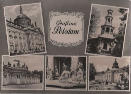 Potsdam - u.a. Schloß - 1964 Potsdam - u.a. Schloß - 1964