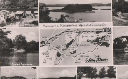 Malente - 5-Seen-Fahrt u.a. Dieksee - ca. 1955 Malente - 5-Seen-Fahrt u.a. Dieksee - ca. 1955